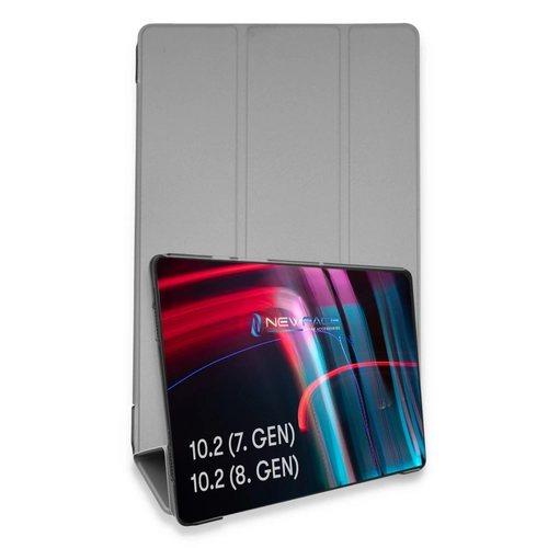 Newface iPad 10.2 (7.nesil) Klf Tablet Smart Klf - Gri