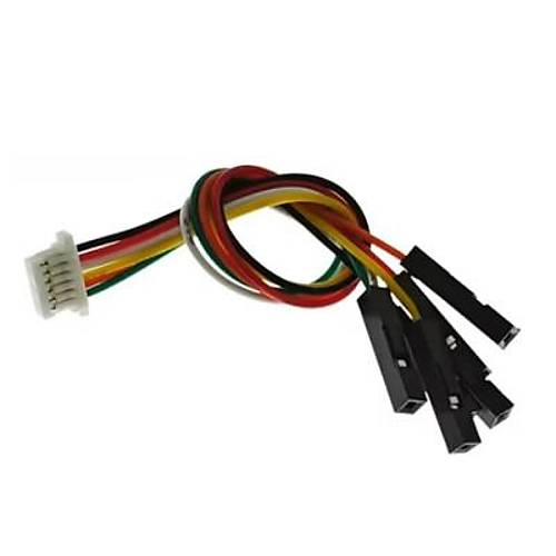 6-Pin SH 1.0mm Dii - 2.54mm Dii Dupont Dntrc Kablo - 20cm