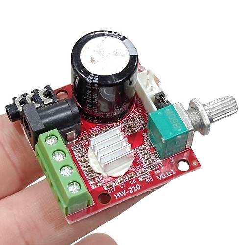 PAM8610 2x15W D Snf Stereo Amplifikatr Devresi Modl