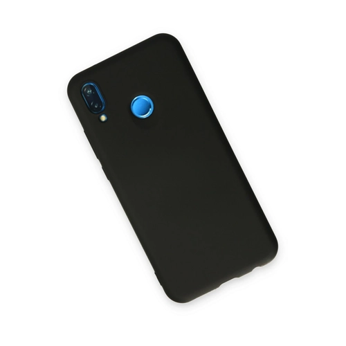 Newface Huawei P20 Lite Klf Nano ii Kadife Silikon - Siyah