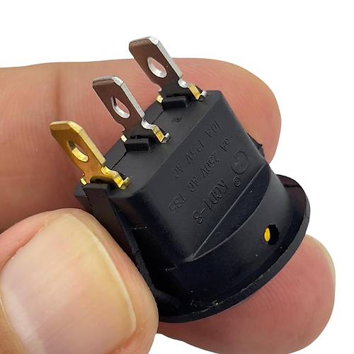 IC-131 Yuvarlak Ikl Anahtar On-Off 3P Sar