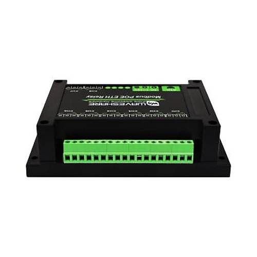 8 Kanall Ethernet Rle Modl - Modbus RTU/Modbus TCP Protokol- PoE Ethernet Port