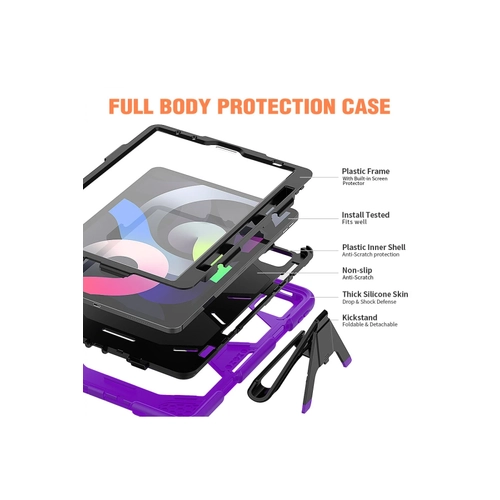 Newface iPad Pro 11 (2020) Klf Griffin Tablet Kapak - Mor