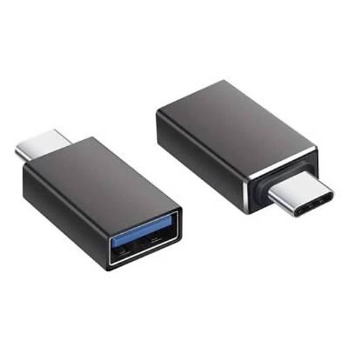 Type-C Otg Dntrc- USB evirici - Siyah