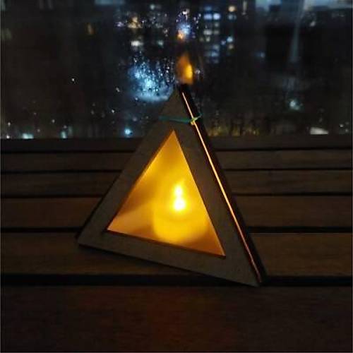Demonte Ahap Gece Lambas - Kendin Yap DIY