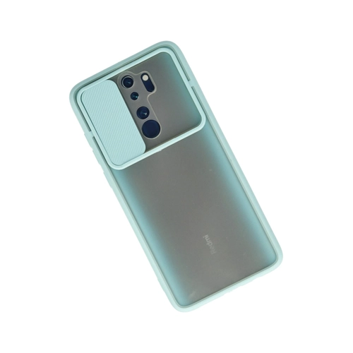 Newface Xiaomi Redmi Note 8 Pro Klf Palm Buzlu Kamera Srgl Silikon - Turkuaz