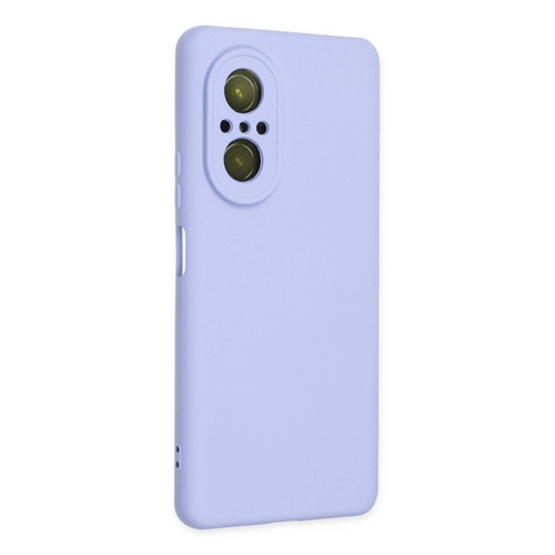 Newface Huawei Nova 9 SE Klf Nano ii Kadife Silikon - Lila