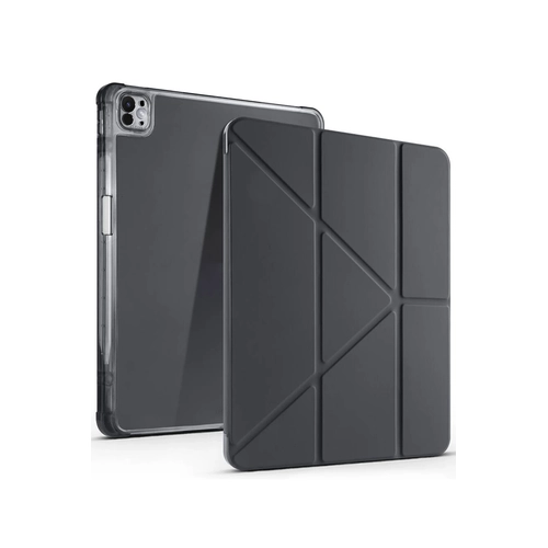 Newface iPad Air 13 (2024) Klf Kalemlikli Mars Tablet Klf - Gri