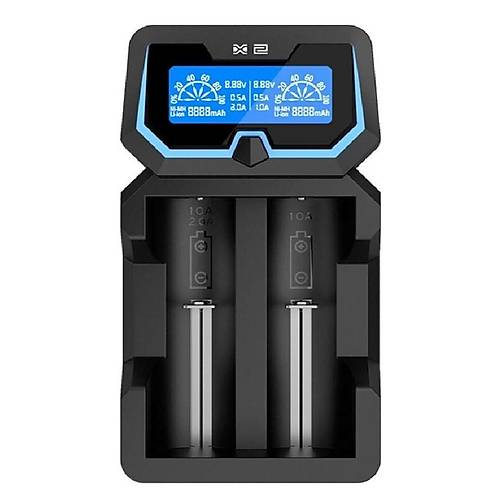 Xtar X2 LCD Ekranl Pil arj Cihaz
