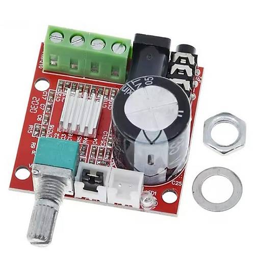 PAM8610 2x15W D Snf Stereo Amplifikatr Devresi Modl
