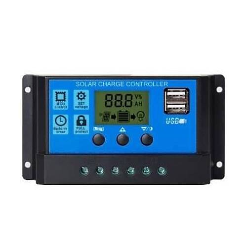 Solar Panel Ak arj Cihaz 10A 12/24V