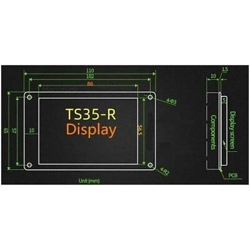 MKS DLC32 v2.1 GRBL CNC Kontrol Kart Seti + TS35-R LCD Ekran
