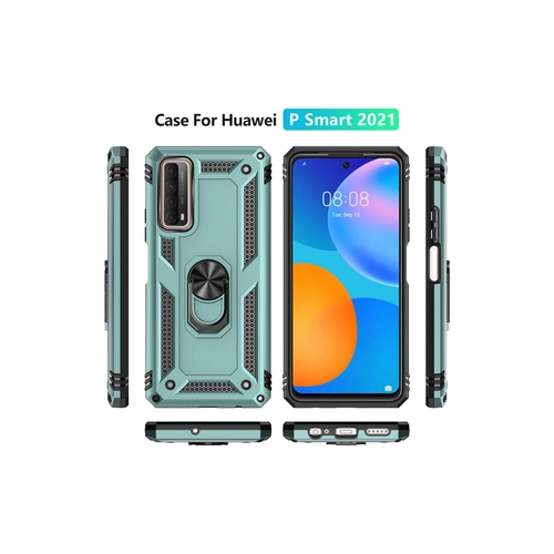 Newface Huawei P Smart 2021 Klf Sofya Yzkl Silikon Kapak - Yeil