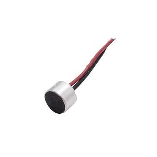 9.5x7mm Kablolu Elektret Kapasitif Mikrofon Kapsl