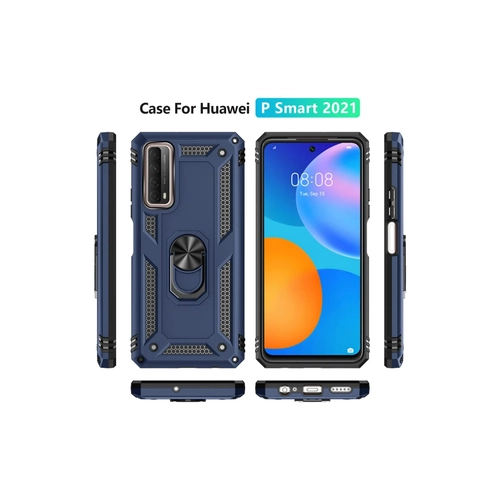 Newface Huawei P Smart 2021 Klf Sofya Yzkl Silikon Kapak - Lacivert