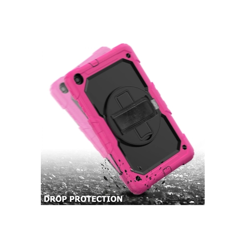 Newface Samsung Galaxy T510 Tab A 10.1 Klf Pars Tablet Kapak - Pembe