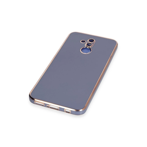 Newface Huawei Mate 20 Lite Klf Volet Silikon - Mavi