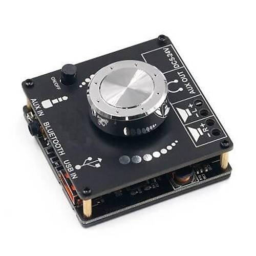 ZK-1002M 2x100W AUX - USB - Bluetooth 5.0 Stereo Amfi Modl