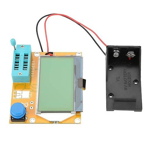 Dijital Transistr Kondansatr Batarya Grafiksel Komponent Test Cihaz LCR-T4