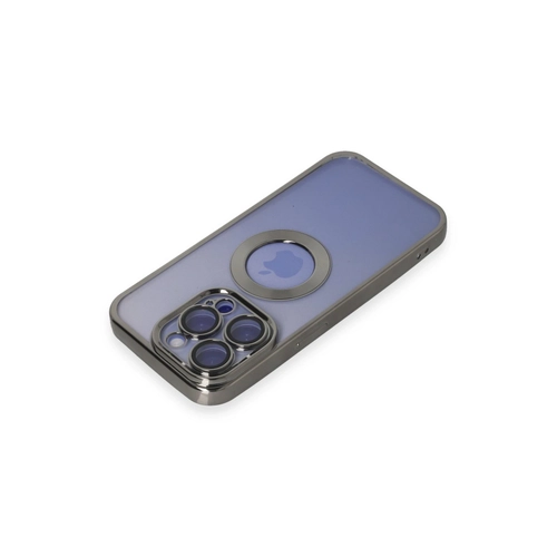 Newface iPhone 15 Pro Klf Slot Silikon - Titan Gri