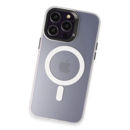 Joko iPhone 14 Pro Klf Mateks Magsafe Kapak - Beyaz