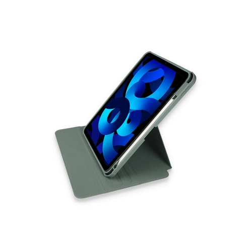Newface iPad 10.2 (7.nesil) Klf Starling 360 Kalemlikli Tablet Klf - Koyu Yeil