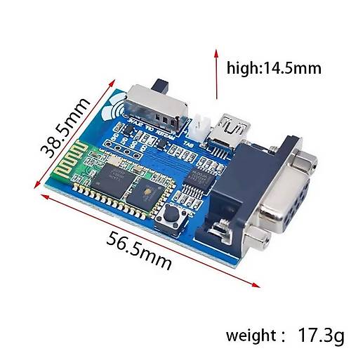 RS232 Bluetooth Seri Adaptr Modl