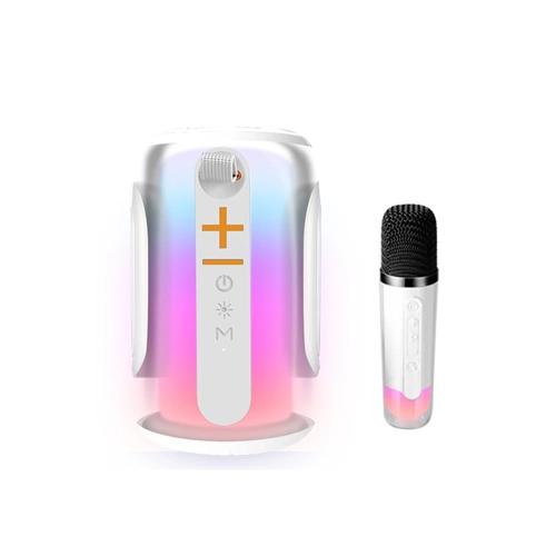 Newface Pluse 8 RGB Kablosuz Hoparlr - Beyaz