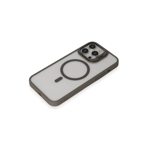 Joko iPhone 14 Pro Klf Roblox Lens Magsafe Standl Kapak - Titan Gri