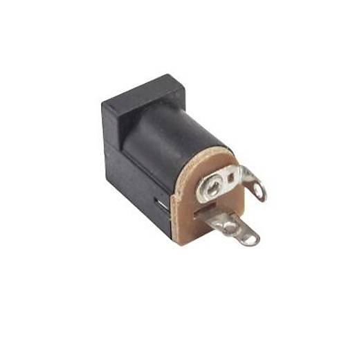 DC 2.1mm Jack ase Pcb Tipi (Pinleri Arkada)