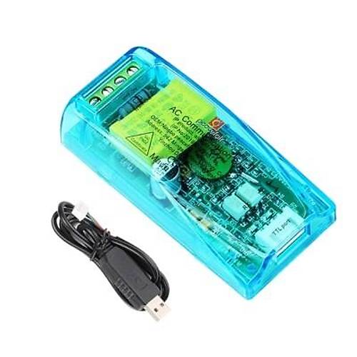 PZEM-004T 10A Tek Fazl AC G letiim Modl + USB