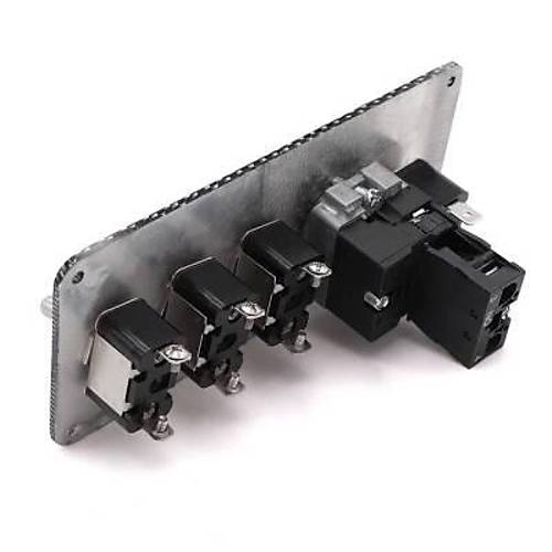 4'l ON-OFF Toggle Switch Panel - Motor Start Butonlu
