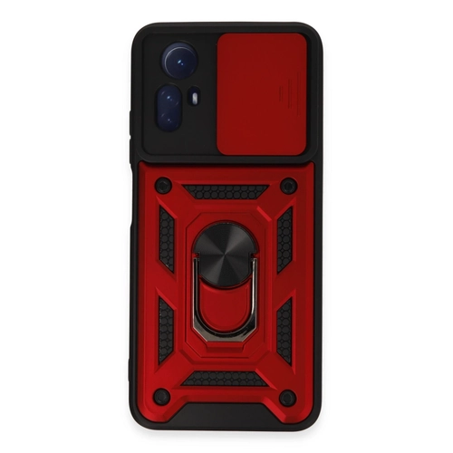 Newface Xiaomi Redmi Note 12S Klf Pars Lens Yzkl Silikon - Krmz
