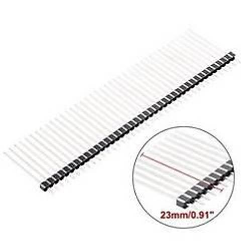 1x40 23mm Erkek Header 40 Pin 2.54mm 180 Derece
