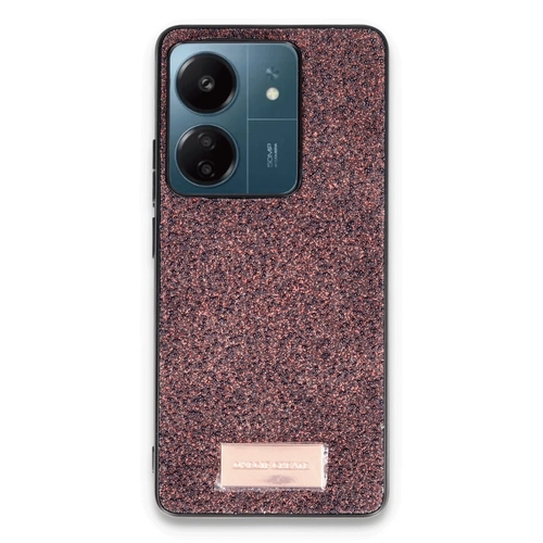 Onegif Xiaomi Redmi 13C Bright Simli Kapak - Derin Mor