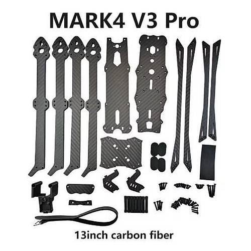 Mark4 v3 Pro 13'' Karbon Fiber Drone Gvdesi
