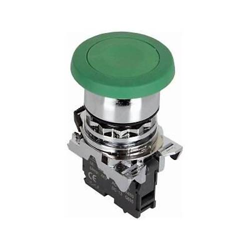 ISM-BC31 Mantar Kafal Yayl Metal Buton - Yeil