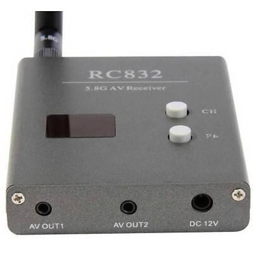 RC832 48CH 5.8G 600mW AV Alc Reciever