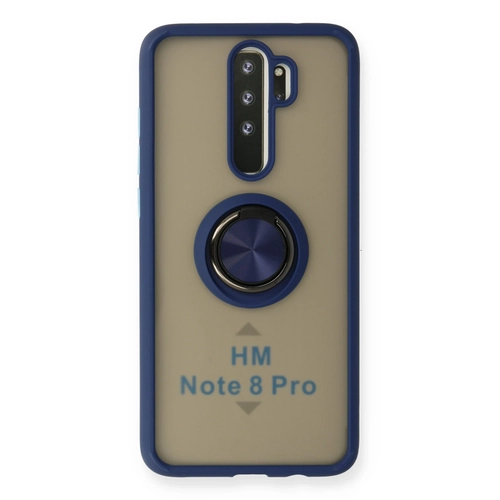 Newface Xiaomi Redmi Note 8 Pro Klf Montreal Yzkl Silikon Kapak - Lacivert