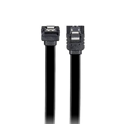 SATA 3 III 6Gbps HDD SSD Hard Disk Hard Drive Kablosu 90C - Siyah