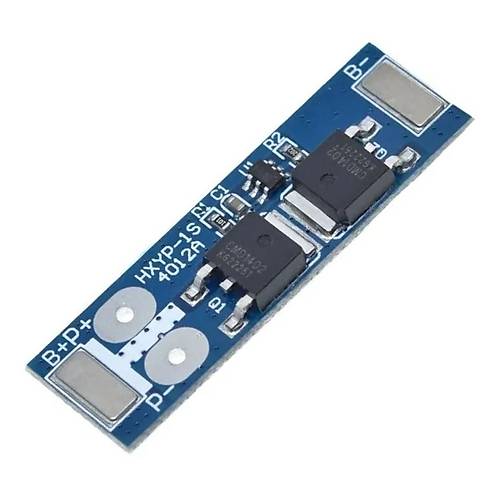 1S 12A BMS 3.7V 18650 Lityum Pil arj Koruma Devresi