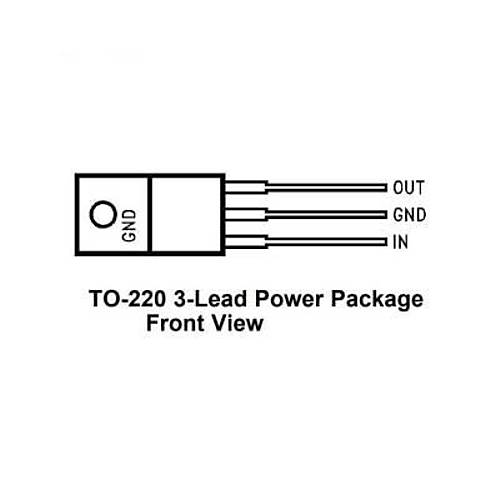 LM2931AT TO-220 Voltaj Regülatörü