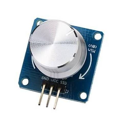 Arduino 10K Potansiyometre Modl 3-Pin 280 Derece