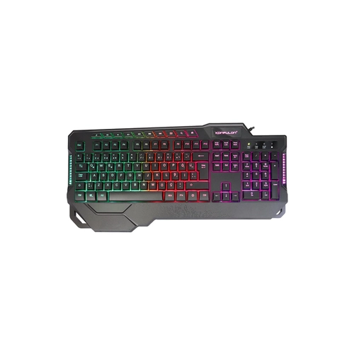 Konfulon MK80 RGB Ikl Trke Q Kablolu Mekanik Hisli Klavye