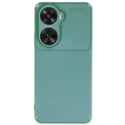 Newface Huawei Nova 12 SE Klf Auto Focus Karbon Kapak - Koyu Yeil