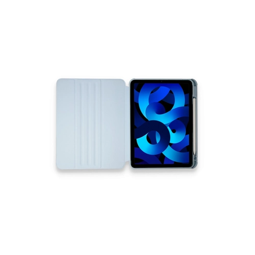 Newface iPad 10.2 (7.nesil) Klf Starling 360 Kalemlikli Tablet Klf - Mavi