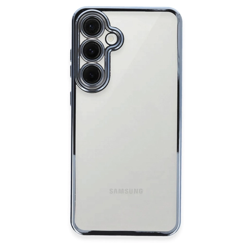Newface Samsung Galaxy S24 FE Klf Razer Lensli Silikon - Lacivert