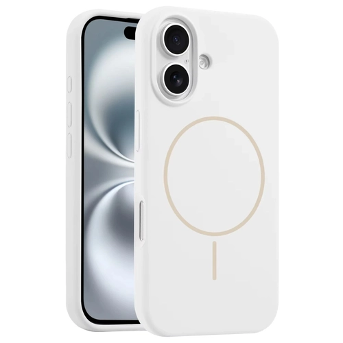 Joko iPhone 16 Plus Klf Jully Magsafe Kapak - Beyaz
