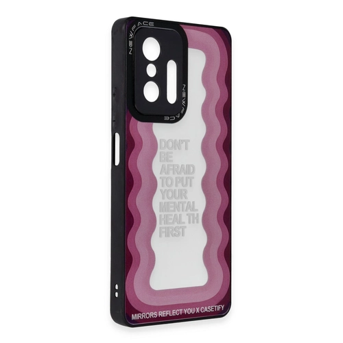 Newface Xiaomi Mi 11T Pro Klf Mirror Desenli Kapak - Mirror - 11