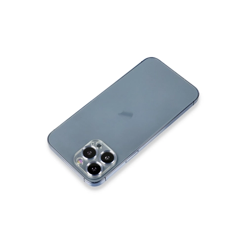 Newface iPhone 14 Pro Metal Kamera Lens Koruma Cam - Sierra Blue